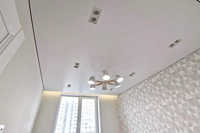 сатиновые натяжные потолки